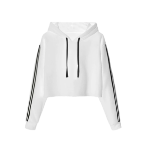 Stylish Sweatshirt with Hood for Women(White)